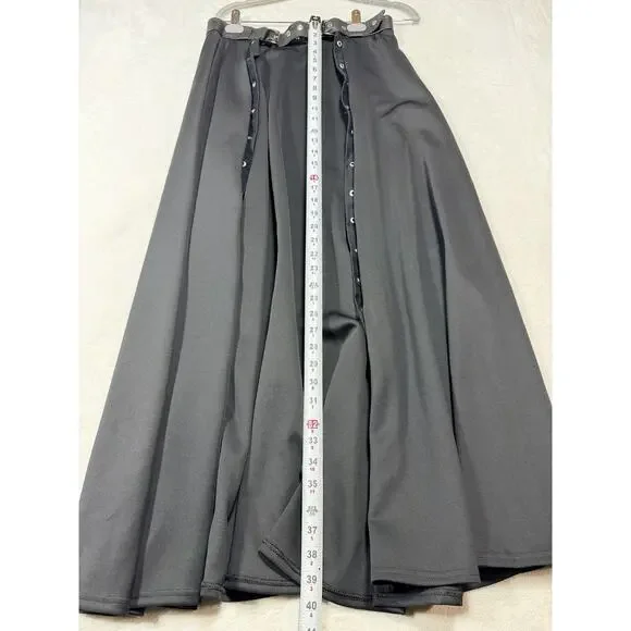 Mala Noche Celestial Skirt Jet Black Dark Academia Indie Sleaze Boutique 26